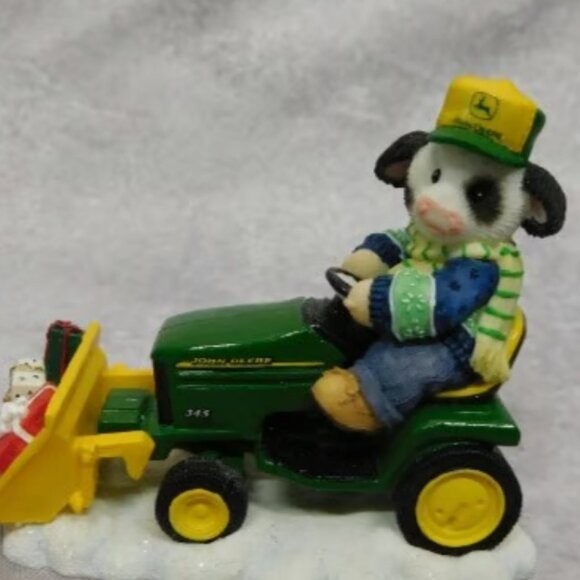 2001 Mary's Moo Moos - Holiday Spirit is Here with Me and My John Deere - Picture 1 of 9